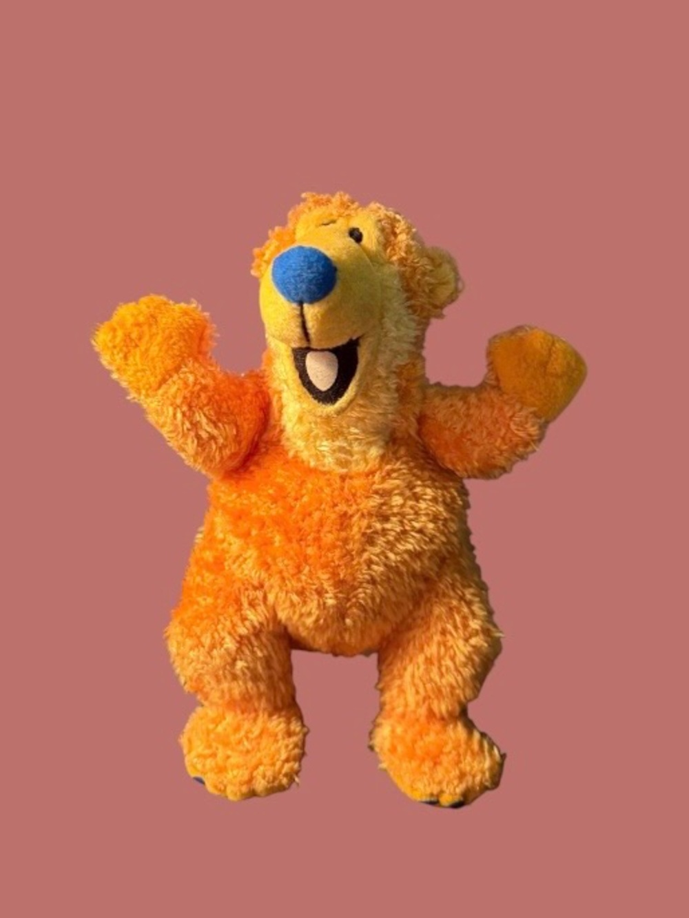 Vintage~Disney Bear In The Big Blue House~Jim Henson Mattel Applause 1999~ Plush - Picture 11 of 16